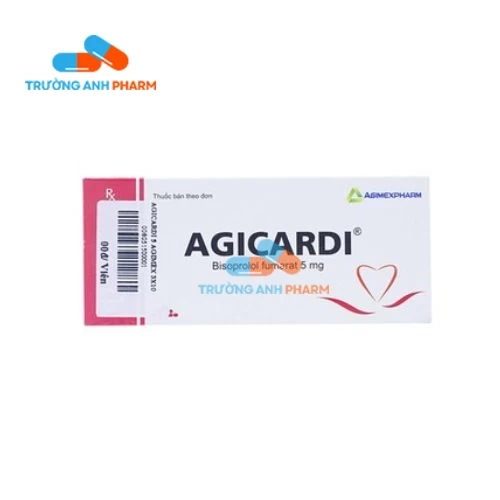 Thuốc Agicardi 5Mg - Chi Nhánh công ty cổ phần Dược Phẩm Agimexpharm - Nhà máy sản xuất dược phẩm Agimexpharm 